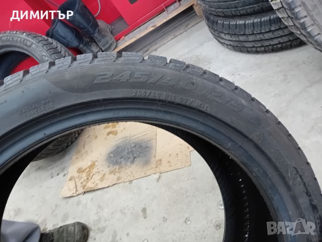 2бр.зимни гуми Pirelli  245 40 19 dot3418 цената е за брой!, снимка 8 - Гуми и джанти - 45872909