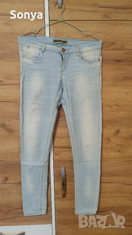 Черна блуза+дънки, снимка 3 - Дънки - 54010334