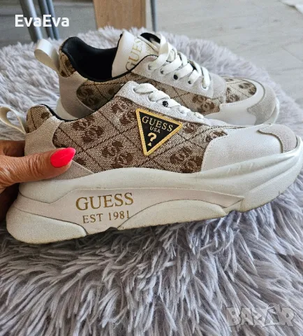 Сникърси висок клас реплика на Guess, снимка 3 - Маратонки - 47039062