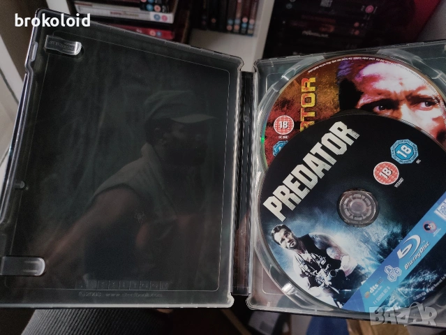 Хищникът Predator Arnold Schwarzenegger steelbook , снимка 5 - Blu-Ray филми - 53416145