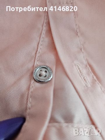 Оригинална CALVIN KLEIN -Pink Blush риза -размер L, снимка 5 - Ризи - 46414206