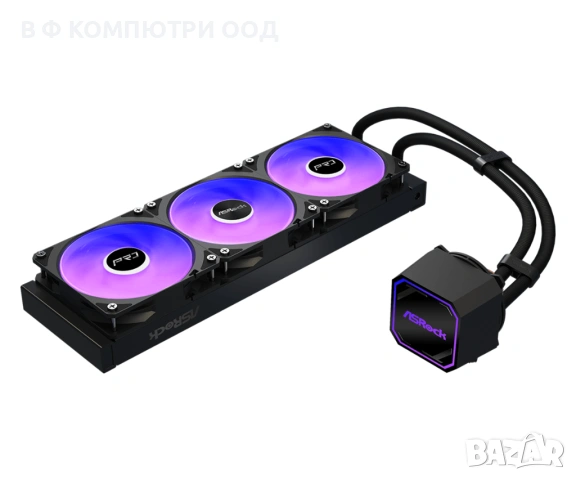 Охладител за процесор ASRock Pro 360 ARGB, снимка 3 - Други - 53935768