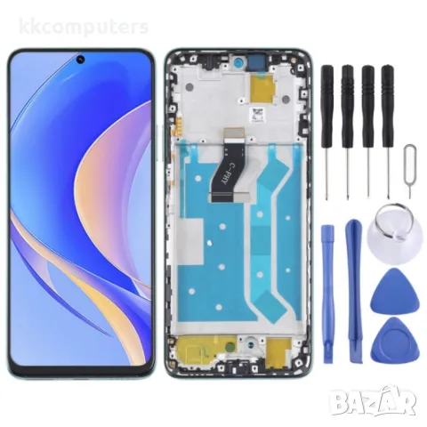 LCD Дисплей и Тъч Скрийн с Рамка за Huawei Nova Y90 / Enjoy 50 Pro, снимка 1 - Резервни части за телефони - 47152005