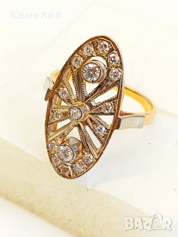 Руско злато , снимка 2 - Пръстени - 51534644