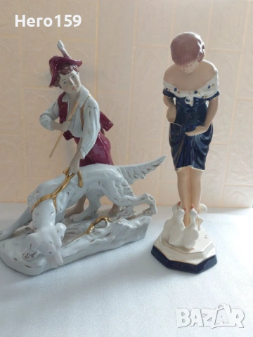 Порцеланови фигури''Royal Dux''Отлично състояние,начало на 20 век