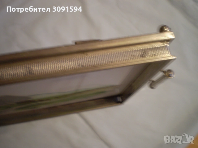 Винтидж поднос за сервиране порцелан метална рамка с дръжки , снимка 7 - Антикварни и старинни предмети - 53094084