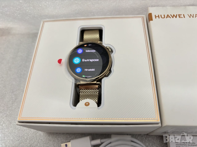 Дамски Смарт Часовник Huawei Watch GT 6, 41mm, Gold, снимка 9 - Смарт часовници - 53799209