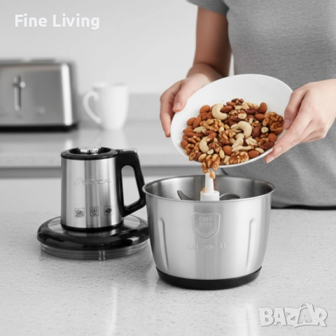 Lexical LCH-1960 електрически чопър – бързо и равномерно рязане за всяка кухня, снимка 5 - Чопъри и пасатори - 52897055