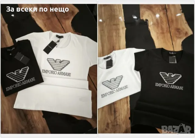 Emporio Armani Дамска Тениска👚Дамска Блуза С Къс Ръкав Емпорио Армани - 2 Налични Цвята Код A514