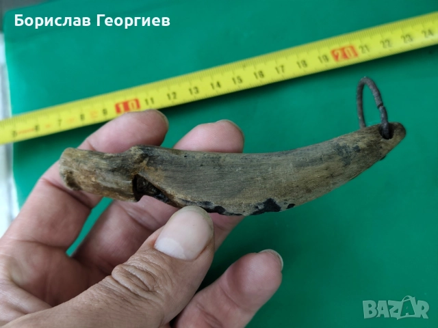 Стара дървена свирка, снимка 5 - Антикварни и старинни предмети - 52477611