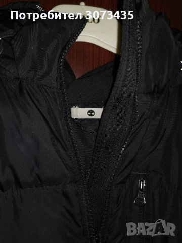 Мъжко яке с пълнеж пух и сваляща се качулка Timberland, снимка 6 - Якета - 45374430