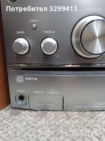 Стерео система Sony CMT-CPZ2 с 2 тонколони Sony SS-CCPZ3, снимка 9 - Аудиосистеми - 45350823