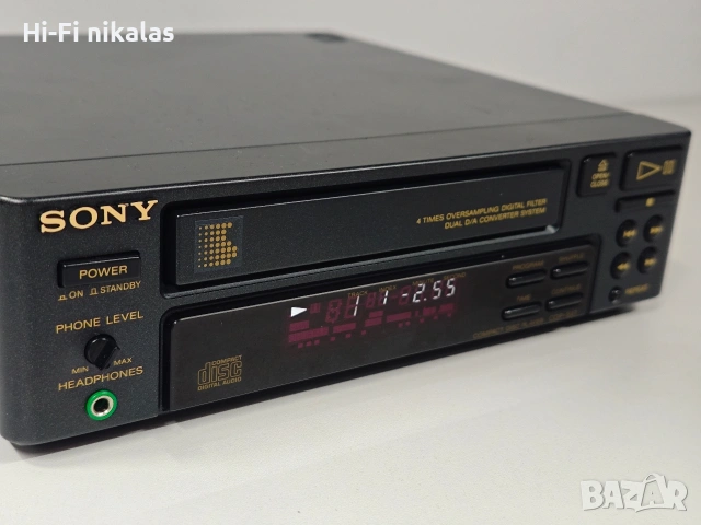 компакт диск CD player SONY CDP-S 37, снимка 3 - Аудиосистеми - 53518059