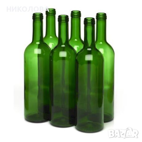 БУТИЛКИ ЗА ВИНО И РАКИЯ - 0.7 литра, снимка 1 - Буркани, бутилки и капачки - 46211619