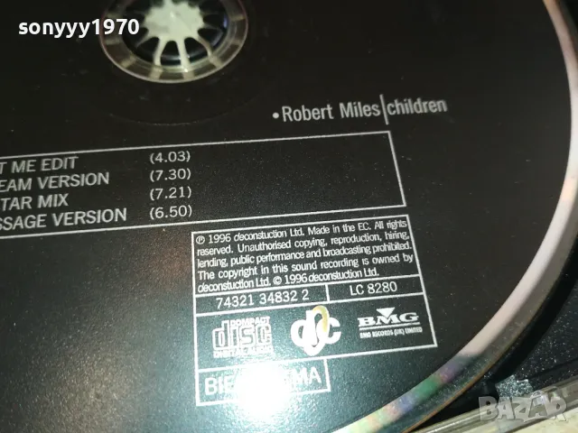 ROBERT MILES-CD 0603251623, снимка 12 - CD дискове - 49390288