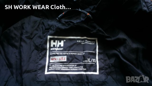 HELLY HANSEN PRIMALOFT Work Wear Jacket Размер XL работно яке W4-151, снимка 14 - Якета - 45798791