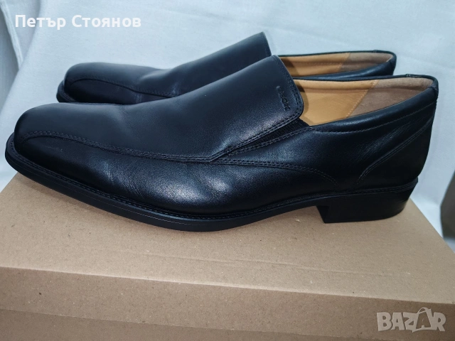 Удобни мъжки обувки от естествена кожа Geox Respira №46