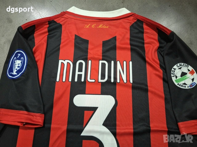 Футболна фланелка на Малдини #Милан#ретро модел 2009!, снимка 4 - Футбол - 53118141