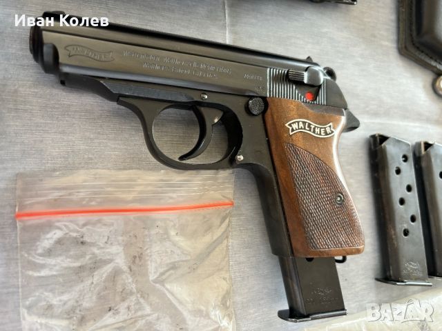 Боен пистолет Walther PPK 7.65 1941 г. FULL SET, снимка 5 - Бойно оръжие - 46395964