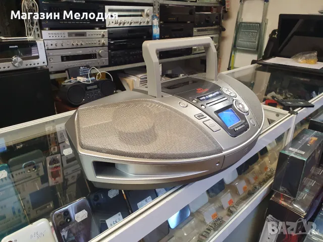 Радиокасетофон с диск Panasonic RX-ES29 Има дистанционно, чете mp3.  В отлично техническо и визуално, снимка 11 - Радиокасетофони, транзистори - 47193614