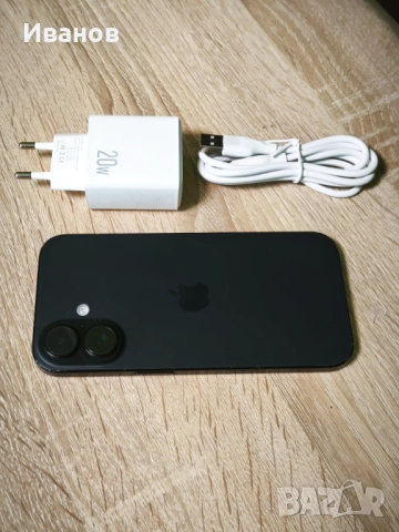 iPhone 16 128GB Black, снимка 2 - Apple iPhone - 52952511