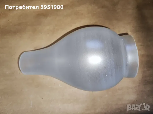 Стъкло газена лампа, снимка 2 - Антикварни и старинни предмети - 49804600