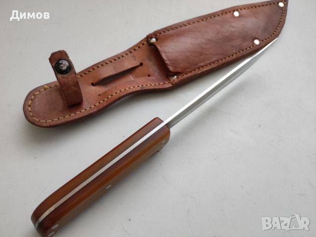 Български ловен нож от соца, снимка 5 - Ножове - 45452947