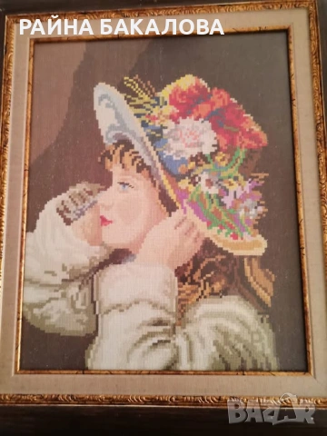 Гоблен "Момиче с шапка "