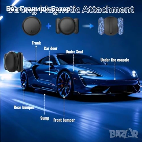 Нов Мини GPS тракер за автомобил в реално време без месечна такса кола, снимка 3 - Друга електроника - 53834228