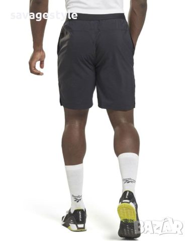 Мъжки къси панталони REEBOK Workout Ready Woven Shorts Black, снимка 4 - Къси панталони - 45760604