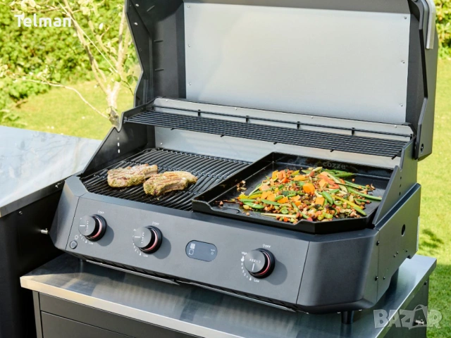 Професионално газово грил барбекю Cozze G-800