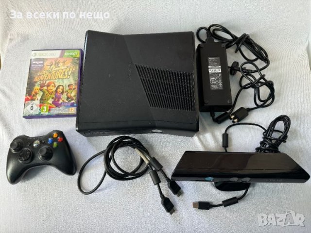 Xbox 360 + Kinect - ОТЛИЧНО РАБОТЕЩ!, снимка 1 - Xbox конзоли - 46731772