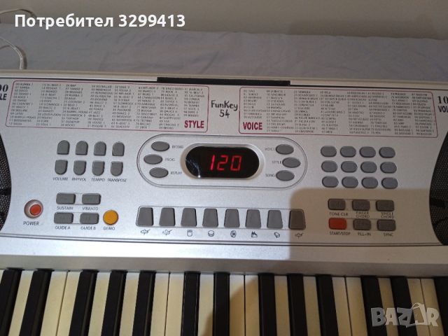 Синтезатор Electronic organ , снимка 3 - Синтезатори - 45506267