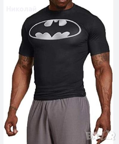 under armour alter ego batman тениска UPF30+