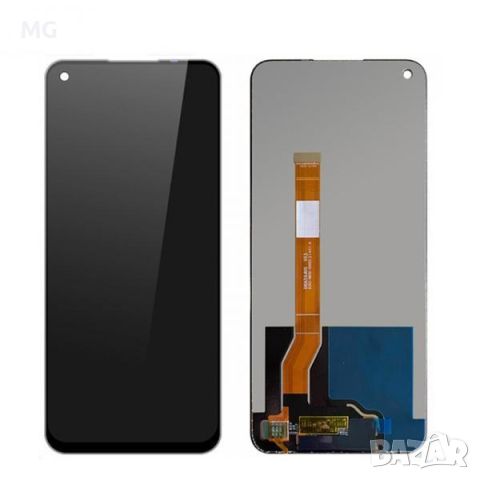 LCD Дисплей за OPPO A96 4G (2022) + Тъч скрийн /Черен/ Оригинал Service Pack Баркод : 240616, снимка 1 - Резервни части за телефони - 46440398