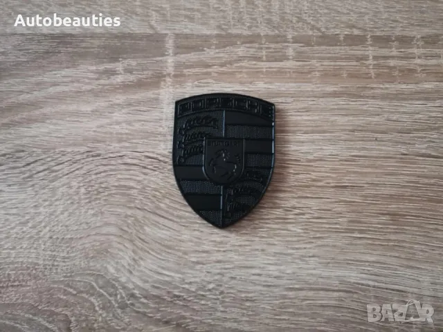 Черна Емблема лого Porsche, снимка 7 - Аксесоари и консумативи - 50066183