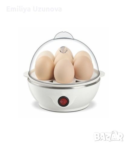 Яйцеварка с пара за 7 или 14 яйца с таймер, снимка 1 - Други - 45116971