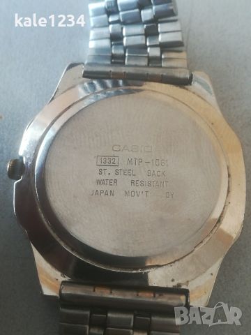 Часовник CASIO MTP-1061. Japan. Vintage watch. Ретро модел. Мъжки. Касио , снимка 5 - Мъжки - 45927137