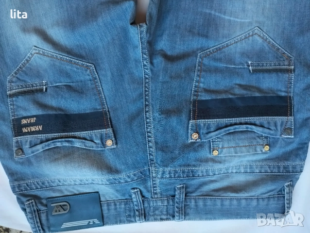 Мъжки дънки EMPORIO ARMANI Размер L, снимка 9 - Дънки - 53869385