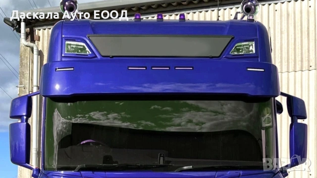 Пластмасов сенник за СКАНИЯ Scania S R 2017г.+ с отвори за 5 броя габарити