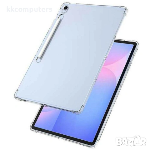 Прозрачен TPU калъф със скрийн протектор от закалено стъкло за Samsung Galaxy Tab S10 Lite, снимка 2 - Калъфи, кейсове - 54287970