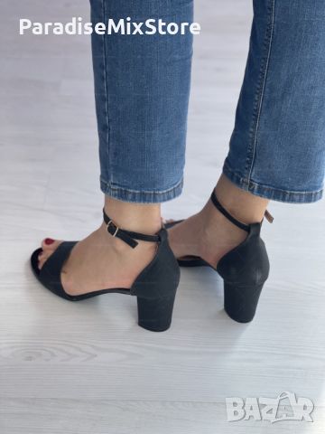 Стъпка в Стила: Стилни дамски сандали с ток за модерна жена , снимка 2 - Дамски елегантни обувки - 45495551