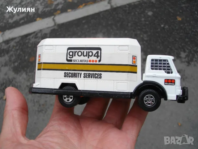 MATCHBOX ENGLAND SECURITY TRUCK K-19 МАЧБОКС, снимка 4 - Антикварни и старинни предмети - 47083757