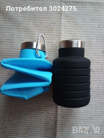 Сгъваеми бутилки за вода, снимка 3 - Спортна екипировка - 53876793