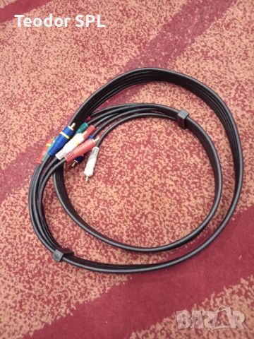 5ца чинчов кабел  1.5 метра , снимка 3 - Аудиосистеми - 45426692