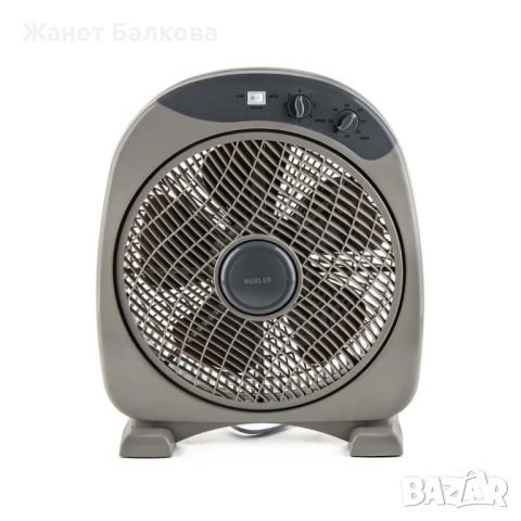 Подов вентилатор Muhler SMX-1235 – 12'', 35W, с бокс и таймер за удобен контрол