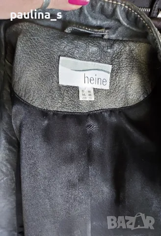 Два броя / Унисекс яке "Вright" и "Heine" от естествен набук и кожа, снимка 15 - Якета - 17265403