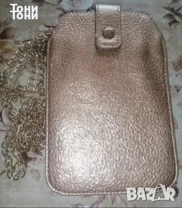 Златиста Нова Малка Дамска Чанта , снимка 2 - Чанти - 53729275