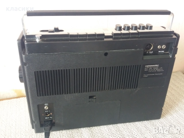 Радиокасетофон commander , снимка 7 - Радиокасетофони, транзистори - 54190084