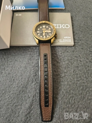 Seiko 5 автоматичен мъжки часовник , снимка 9 - Мъжки - 53499041